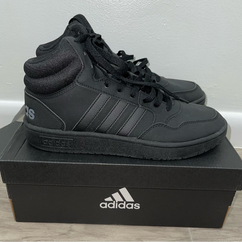 MEN'S ADIDAS HOOPS 3.0 MID SNEAKERS